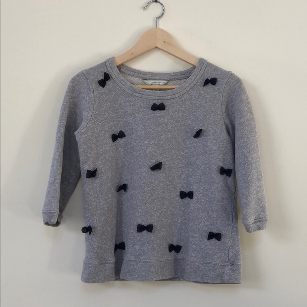 Lauren Conrad bow sweater
